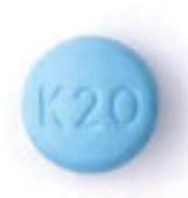 Pill K20 Blue Round is Xpovio