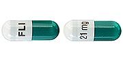 Memantine hydrochloride extended release 21 mg FLI 21 mg