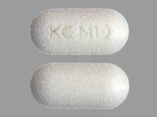 Potassium chloride extended-release 10 mEq (750 mg) KC M10