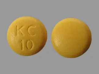 Potassium chloride extended-release 10 mEq (750 mg) KC 10