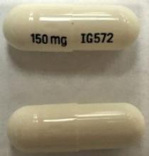 Pregabalin 150 mg 150 mg IG572