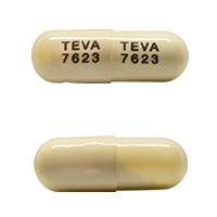 Pregabalin 50 mg TEVA 7623 TEVA 7623