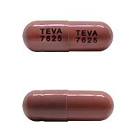 Pregabalin 100 mg TEVA 7625 TEVA 7625