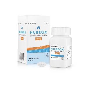 Pill BAYER 300 White Oval is Nubeqa