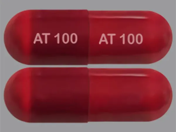 Triamterene 100 mg (AT 100 AT 100)