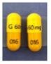 Methylphenidate hydrochloride extended-release (LA) 60 mg G 60mg 016