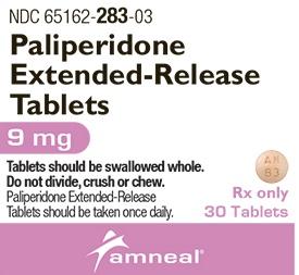 Paliperidone extended-release 9 mg AN 83