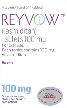 Reyvow (lasmiditan) 100 mg (L-100 4491)