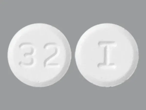 Pill I 32 White Round is Rasagiline Mesylate