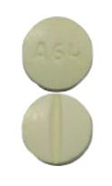 Pill A64 Yellow Round is Methylphenidate Hydrochloride