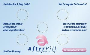Afterpill levonorgestrel 1.5 mg LU S25