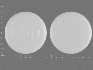 Pill G00 White Round is Next Choice One Dose