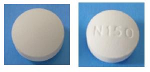 Pill N 150 White Round is Erlotinib