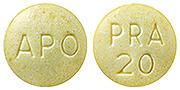 Pravastatin sodium 20 mg APO PRA 20