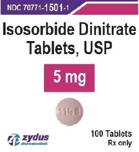 Isosorbide dinitrate 5 mg 1148