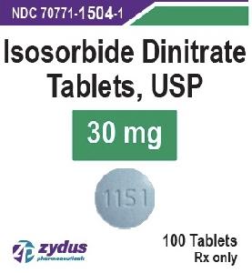 Isosorbide dinitrate 30 mg 1151