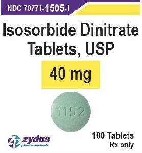 Isosorbide dinitrate 40 mg 1152