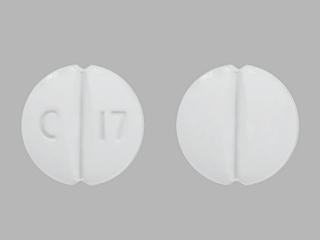 Pill C 17 White Round is Aminocaproic Acid