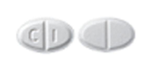 Pill C 1 White Oval is Captopril