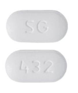 Naproxen sodium 275 mg SG 432