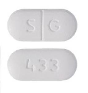Naproxen sodium 550 mg S G 433
