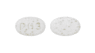 Pill P03 White Oval is Doxycycline Hyclate