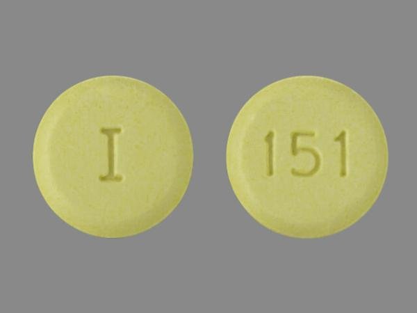 Pill I 151 Yellow Round is Haloperidol