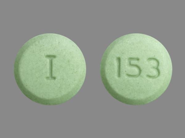 Pill I 153 Green Round is Haloperidol
