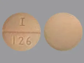 Pill I 126 Beige Round is Labetalol Hydrochloride