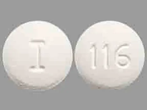 Pill I 116 White Round is Pilocarpine Hydrochloride