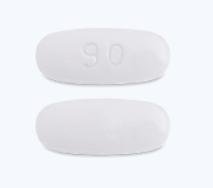 Pill 90 Blue Oval is Deferasirox