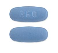 Pill 360 Blue Oval is Deferasirox