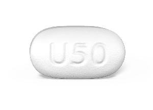 U50 Pill Images White Capsule Shape