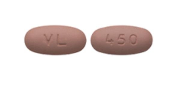 Valganciclovir hydrochloride 450 mg VL 450