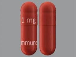 Pill 1 mg Aimmune Red Capsule/Oblong is Palforzia