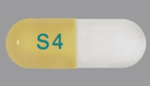 Pill S4 Beige Capsule/Oblong is Oseltamivir Phosphate