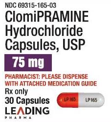 Clomipramine Hydrochloride LP 165 LP 165