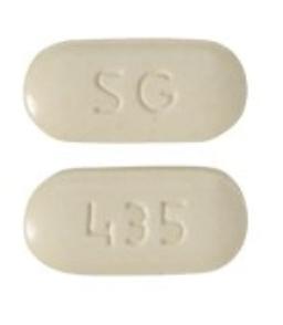 Sg435 Pill Images - Pill Identifier - Drugs.com