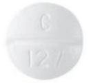Pill C 127 White Round is Pyrimethamine