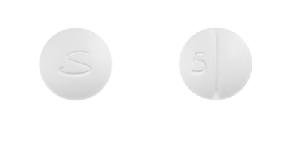Pill S 5 White Round is Amphetamine Sulfate