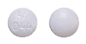 Pill 54 044 White Round is Everolimus