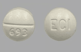 Pill ECI 693 White Round is Phenobarbital