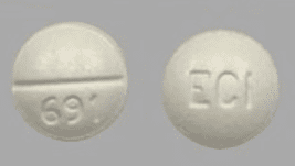 Pill ECI 691 White Round is Phenobarbital