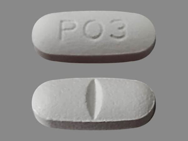 Pill P03 White Capsule/Oblong is Metoprolol Succinate Extended-Release