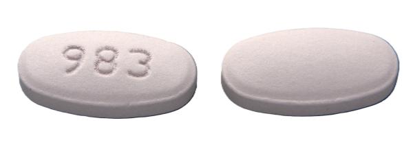 Pill 983 Purple Oval is Lamotrigine Extended-Release