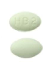 Pill HB2 Green Oval is Cinacalcet Hydrochloride