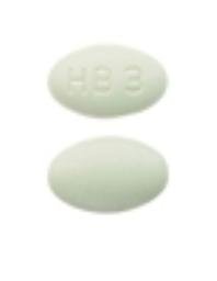 Pill HB3 Green Oval is Cinacalcet Hydrochloride