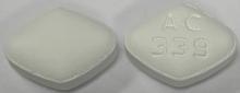 Pill AC339 White Four-sided is Sildenafil Citrate