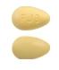 Pill FJ3 Yellow Egg-shape is Tadalafil