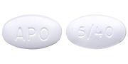 Amlodipine besylate and atorvastatin calcium 5 mg / 40 mg APO 5/40